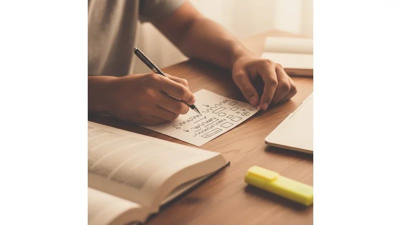 Exemplo visual de ficha de leitura para referencial teórico com campos preenchidos