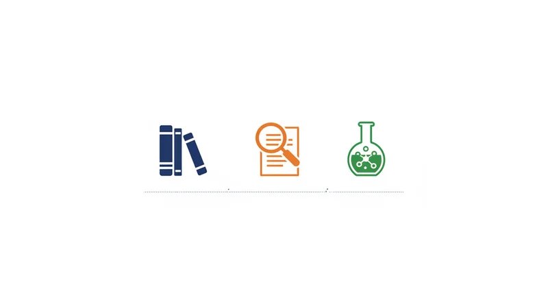Diagrama de fluxo mostrando as 3 metodologias (revisão bibliográfica, estudo de caso, pesquisa experimental) com características principais de cada uma