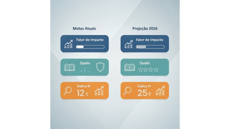 Checklist visual com 5 passos para escolher revista, com caixas de seleção e ícones coloridos para cada etapa