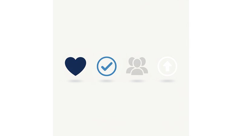 Infográfico mostrando os 4 critérios para escolha de tema de TCC (interesse pessoal, viabilidade, orientador, impacto prático) com ícones ilustrativos