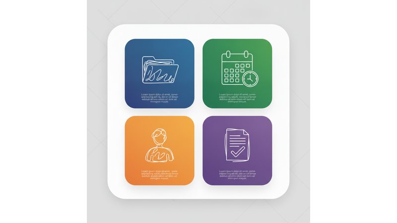 Checklist visual com checkboxes bem organizados, mostrando 4 seções principais: Documentos Necessários, Prazos e Timeline, Preparação para Entrevista, Relatório ABNT, com aproximadamente 30 itens distribuídos