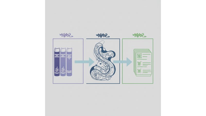 Diagrama visual mostrando a estrutura ABNT em três colunas (pré-textual, textual, pós-textual) com ícones e cores diferentes para cada seção