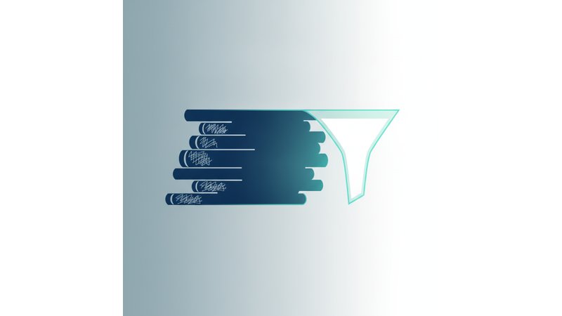 Infográfico visual mostrando os 5 passos em sequência (1. Defina o Problema → 2. Pesquise Autores → 3. Identifique Lacuna → 4. Estruture Parágrafos → 5. Revise e Formate), com ícones e descrições breves