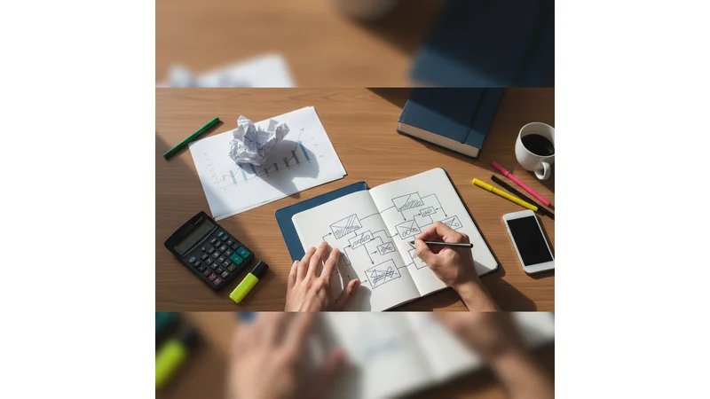Exemplo visual de fluxograma e tabela formatados conforme ABNT, com setas indicando título, fonte e bordas corretas