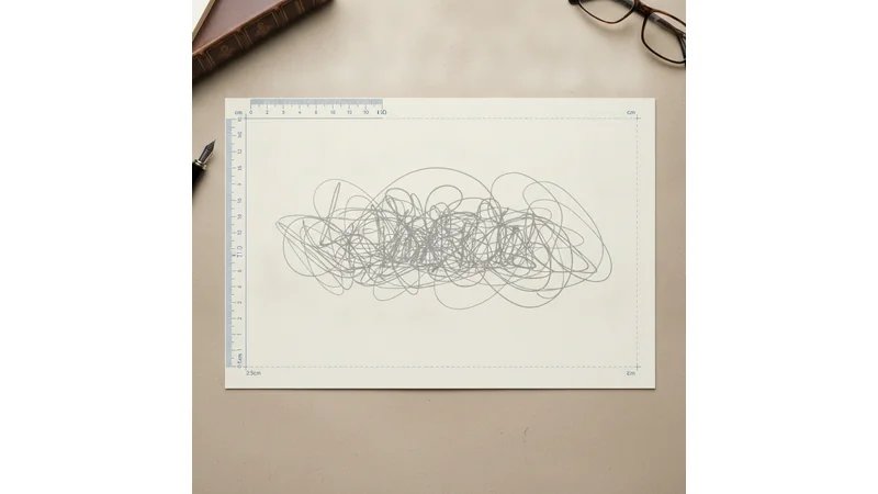 Página de exemplo mostrando as margens ABNT corretas com régua visual e medidas destacadas
