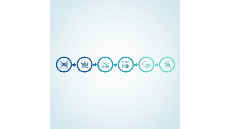 Infográfico passo a passo mostrando os 6 passos de preenchimento da folha de aprovação com screenshots do Word ou ilustrações visuais de cada etapa