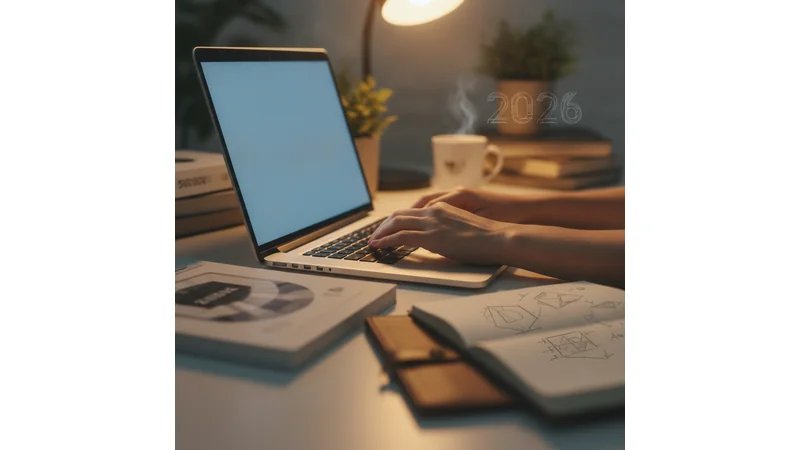 Ilustração mostrando um pesquisador feliz segurando um artigo publicado, com ícones de citações e impacto ao redor, representando o sucesso da publicação