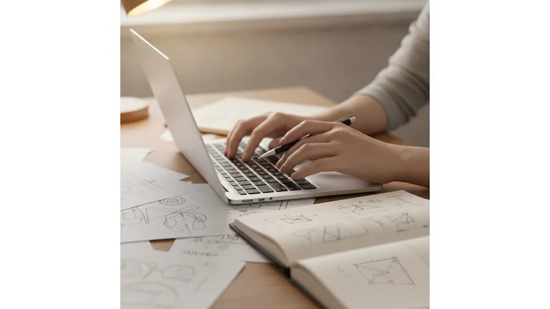 Exemplo de uma página de referências formatada corretamente em ABNT. Mostrar 5-6 referências diferentes (livro, artigo, site, tese) em ordem alfabética. Indicar com setas: sobrenome em maiúsculas, ordem alfabética, espaçamento.