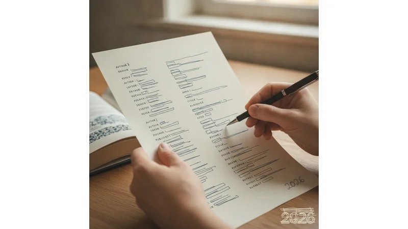 Referência completa com anotações (setas apontando cada elemento: autor, título em itálico, editora, local, ano, ponto final) mostrando a anatomia de uma referência ABNT bem formatada