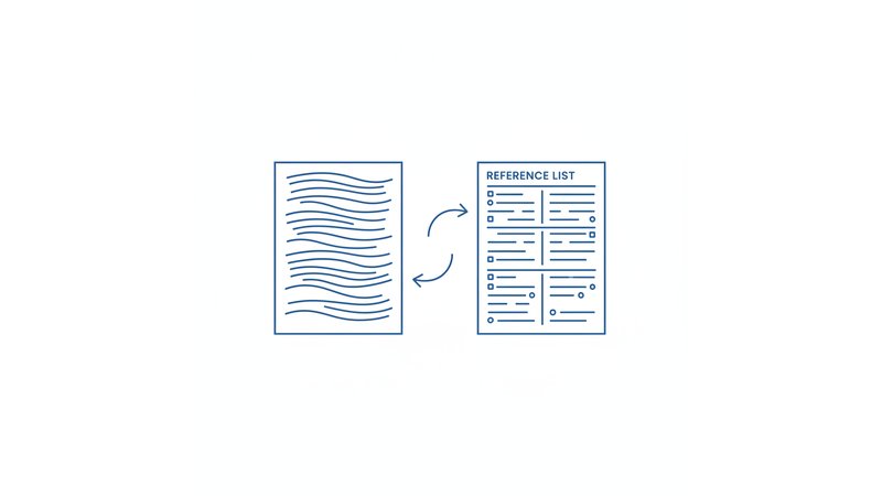 Checklist visual com checkboxes para validação de referência de lei