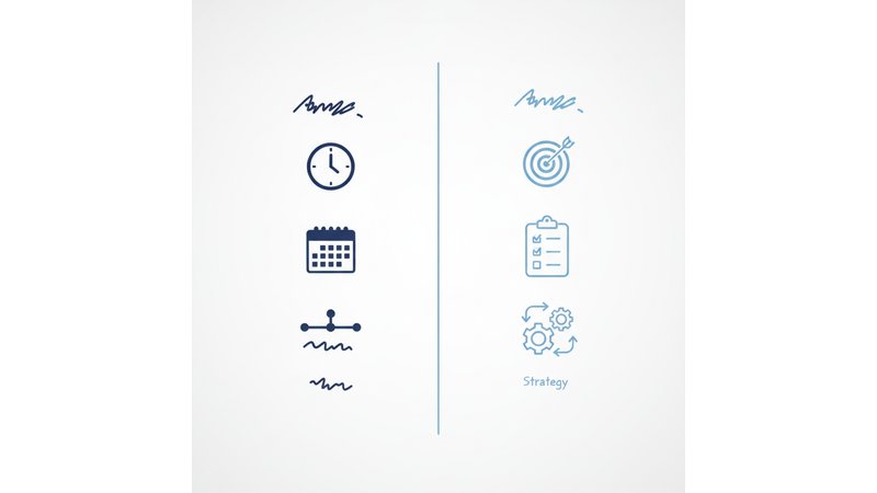 Checklist visual em formato de tabela com as 5 fases, atividades e caixas de seleção