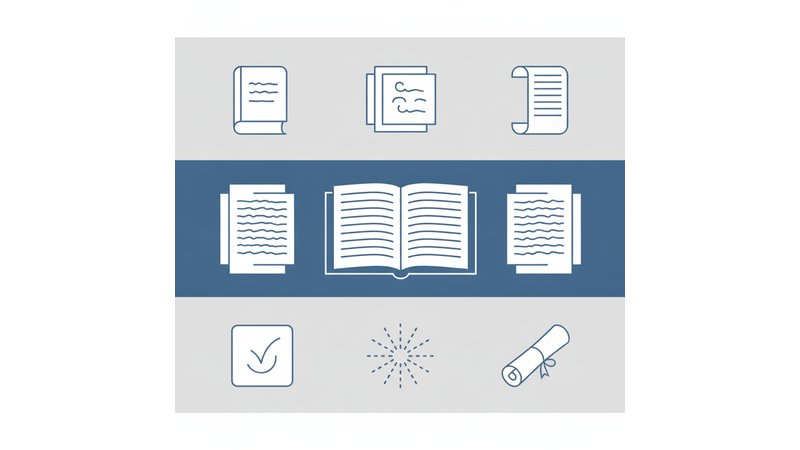 Diagrama visual mostrando a estrutura completa de um TCC (pré-textuais, textuais, pós-textuais) com exemplos de páginas reais