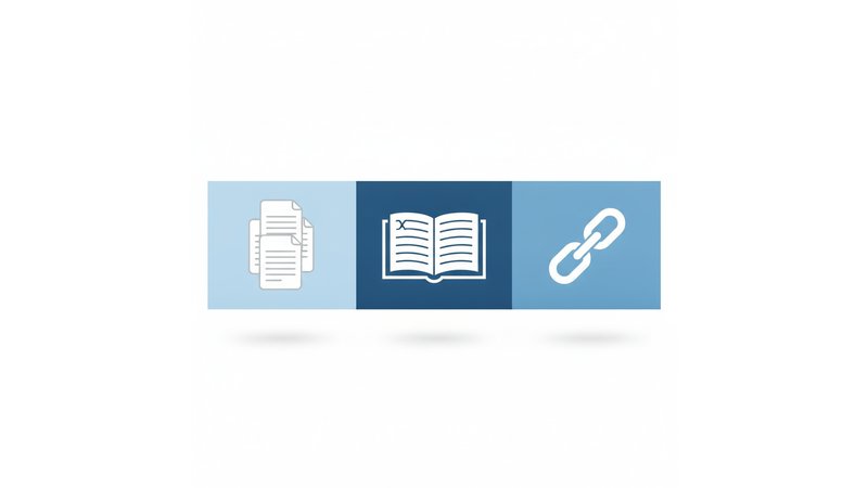 Infográfico mostrando a estrutura tripartite do TCC com elementos pré-textuais, textuais e pós-textuais