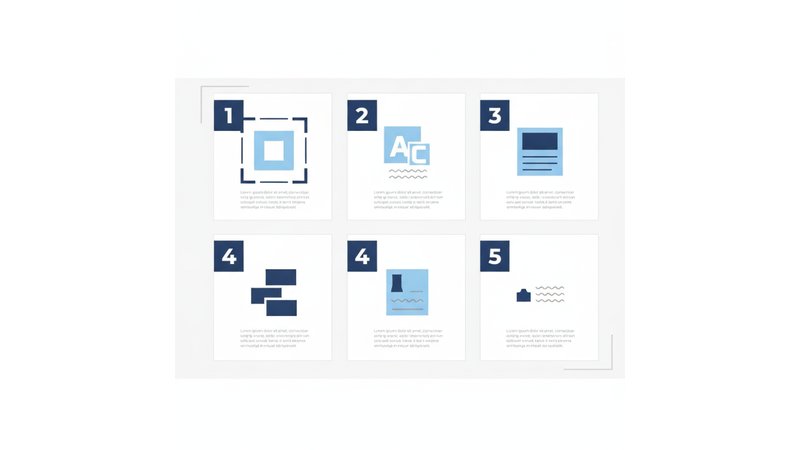 Infográfico visual mostrando as margens, espaçamento e formatação de uma página de monografia em inglês segundo ABNT. Cores claras, fácil de entender.