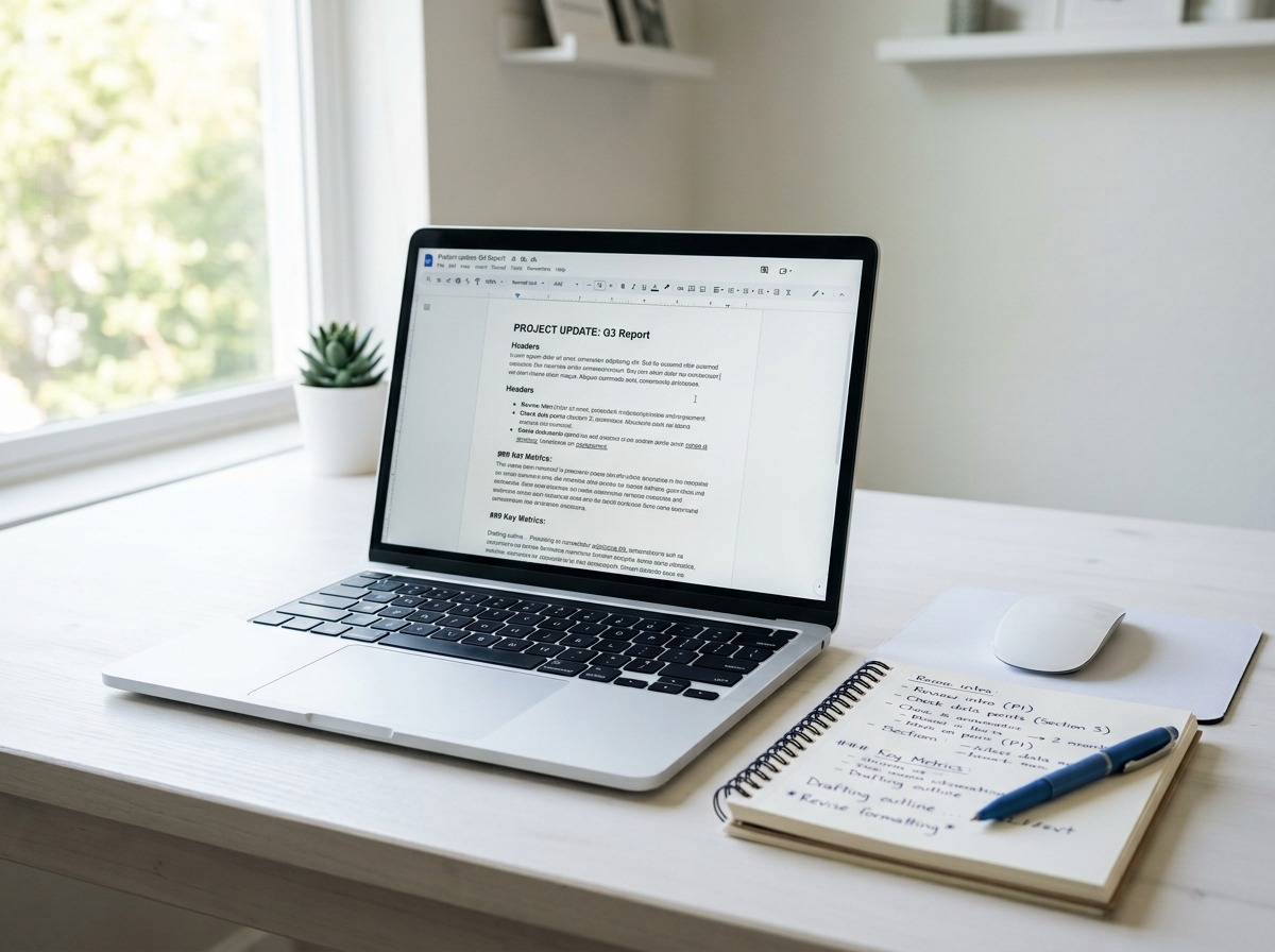 Formatar TCC automaticamente no Word em um notebook