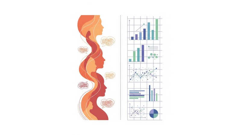 Print de ferramenta de análise (MAXQDA ou NVivo) mostrando como fica a codificação na prática, lado esquerdo com texto, lado direito com códigos destacados em cores diferentes