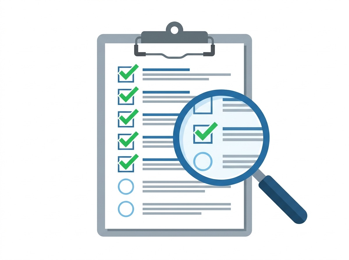 Checklist de revisao do relatorio final antes do envio