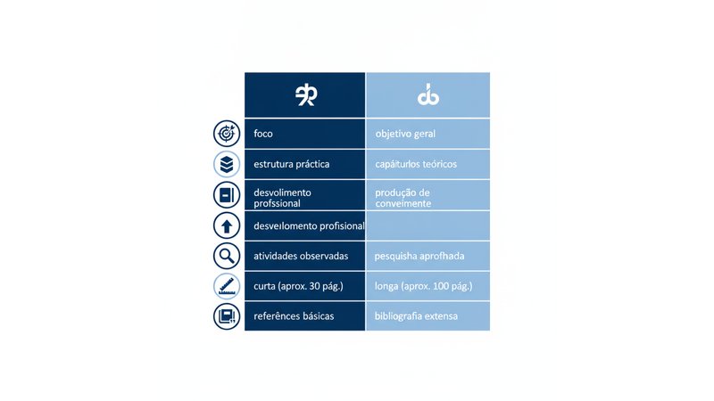 Exemplo visual de um relatório de estágio bem estruturado, mostrando a primeira página com capa e introdução