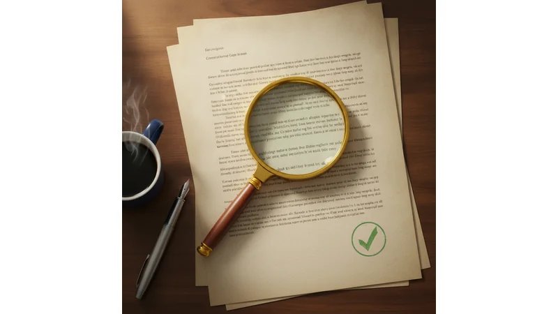 Checklist visual estilizado com os 10 itens de verificação, em formato de infográfico com checkboxes