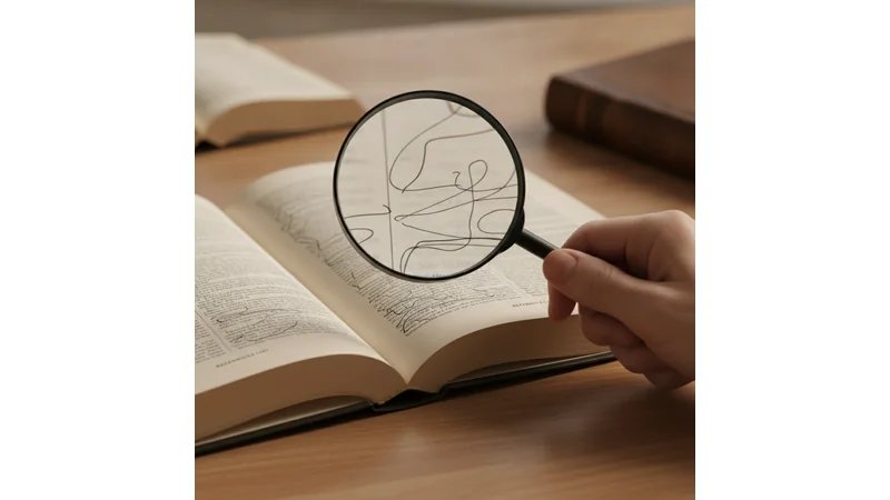 Erro comum artigo científico confusão resultados discussão exemplo correção — Ilustração visual mostrando exemplo de erro comum — confusão entre Resultados e Discussão — com correção lado a lado