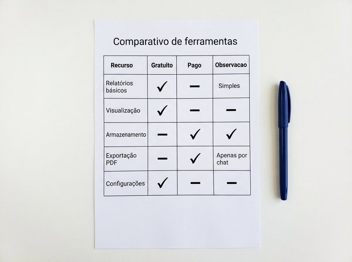 Comparativo de site que formata ABNT em folha impressa com marcacoes a caneta