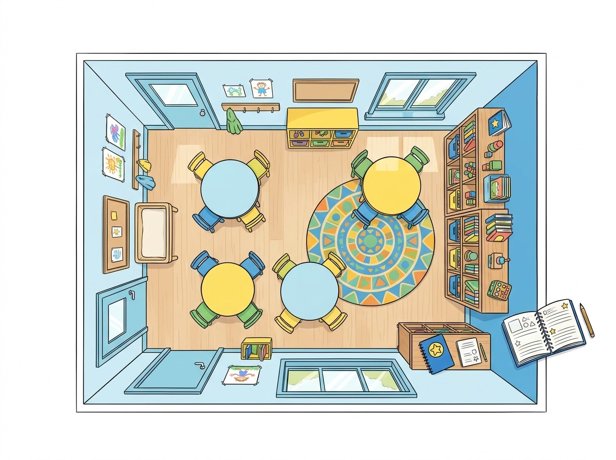 Campo de pesquisa do TCC Pedagogia pronto em sala de aula