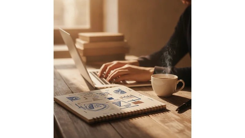 Checklist visual dos 7 passos em formato de cards ou boxes, com ícones para cada passo. Cores diferentes para cada passo.