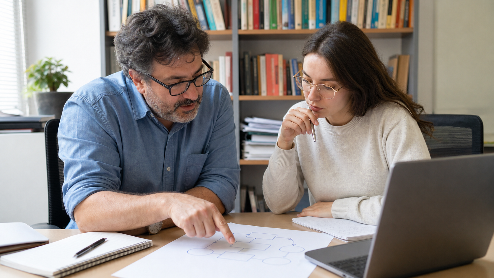Orientação acadêmica para definir objetivos e método do TCC