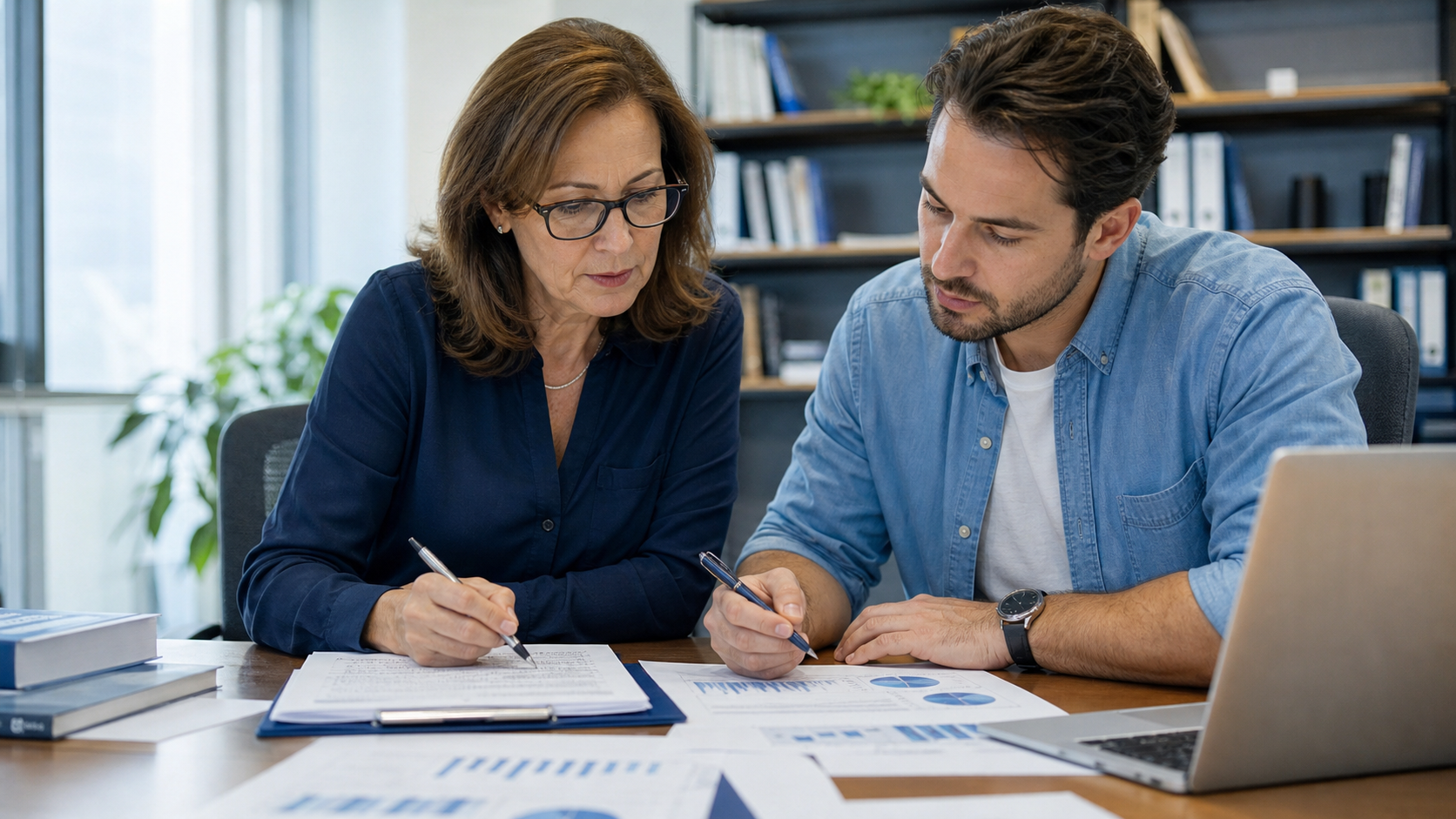 Revisão final de trabalho científico com orientadora