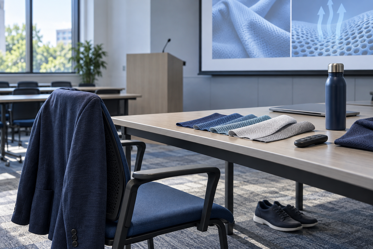 Teste de conforto e movimento da roupa para apresentar TCC
