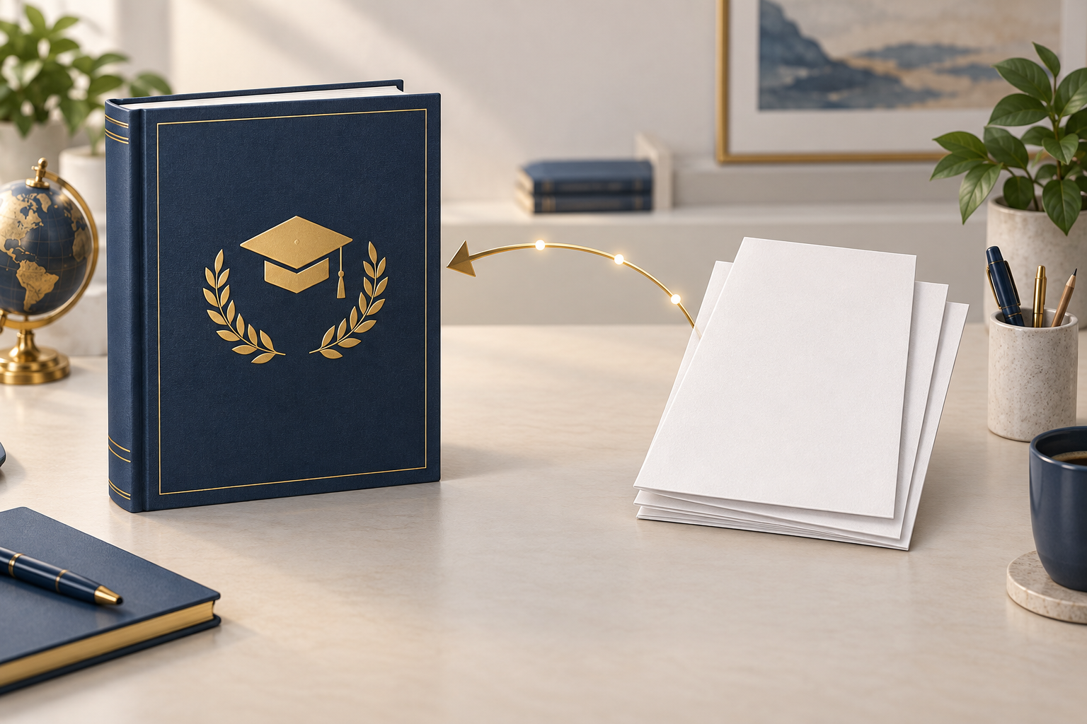 Diferença entre artigo e TCC organizada por finalidade e formato