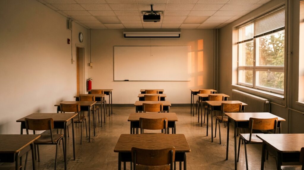 Estudante analisando resultados do Pisa 2025 para TCC de licenciatura