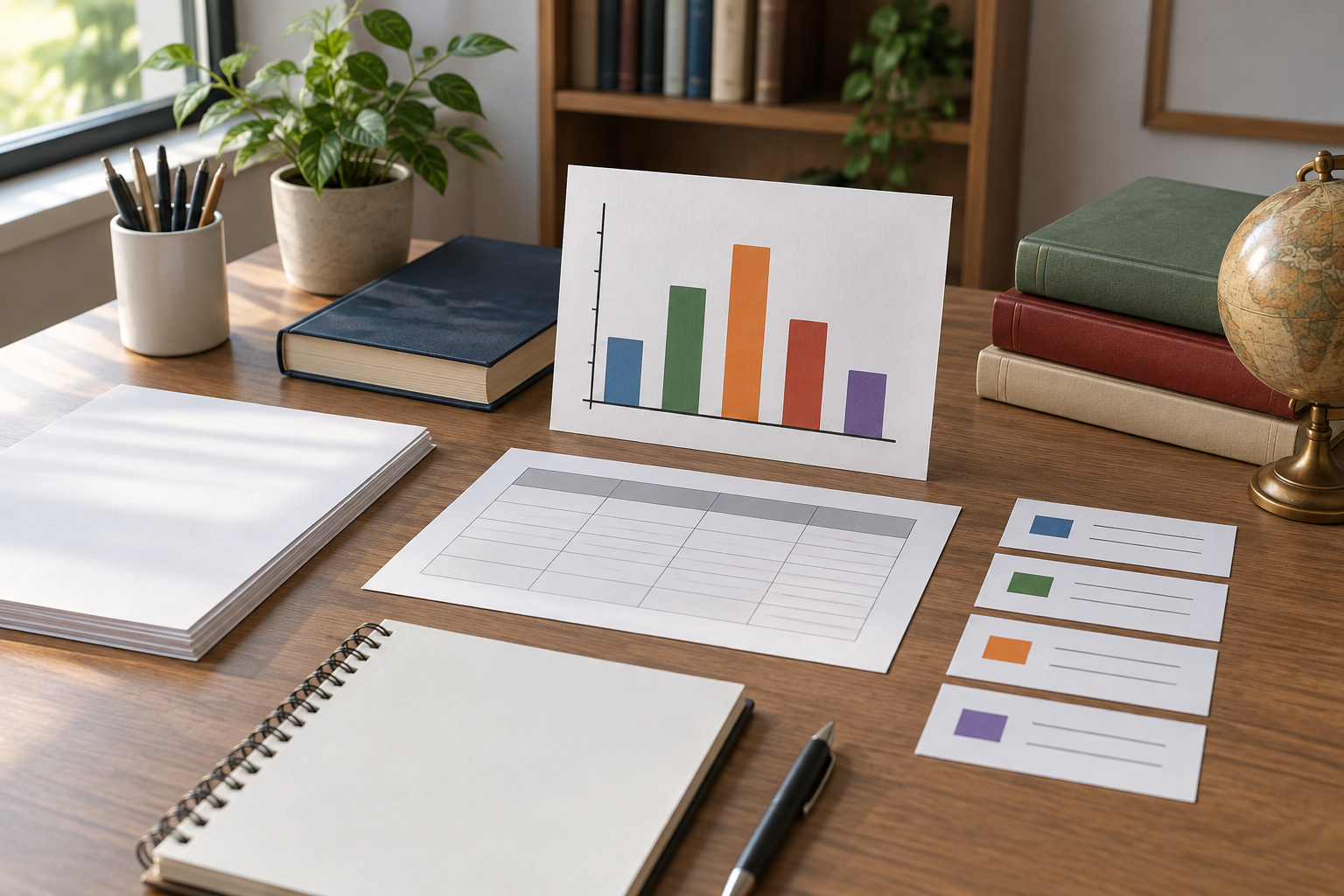 Resultado acadêmico de variável discreta organizado em tabela gráfico e interpretação