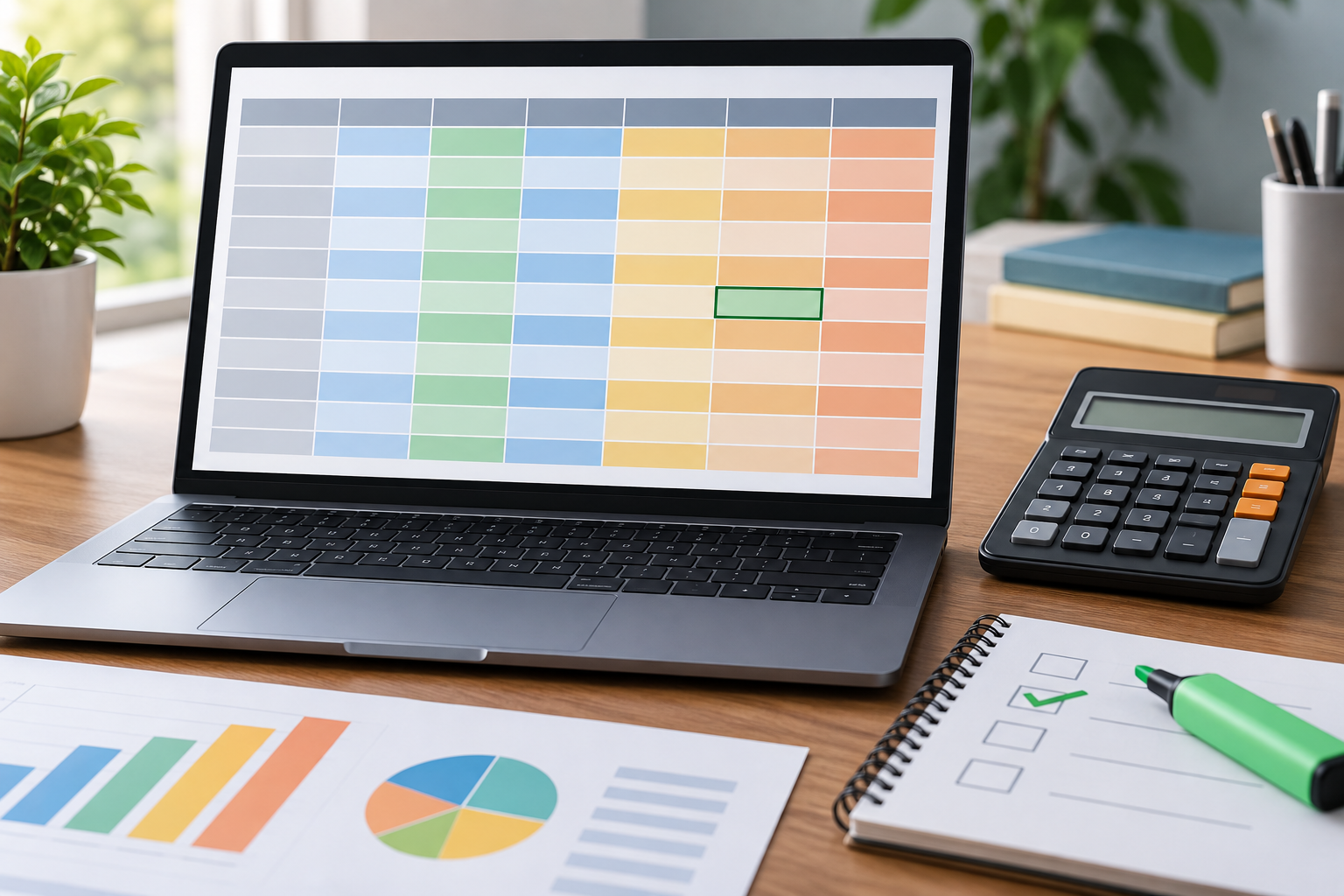 Tabela de frequência no Excel com contagens proporções e total verificado