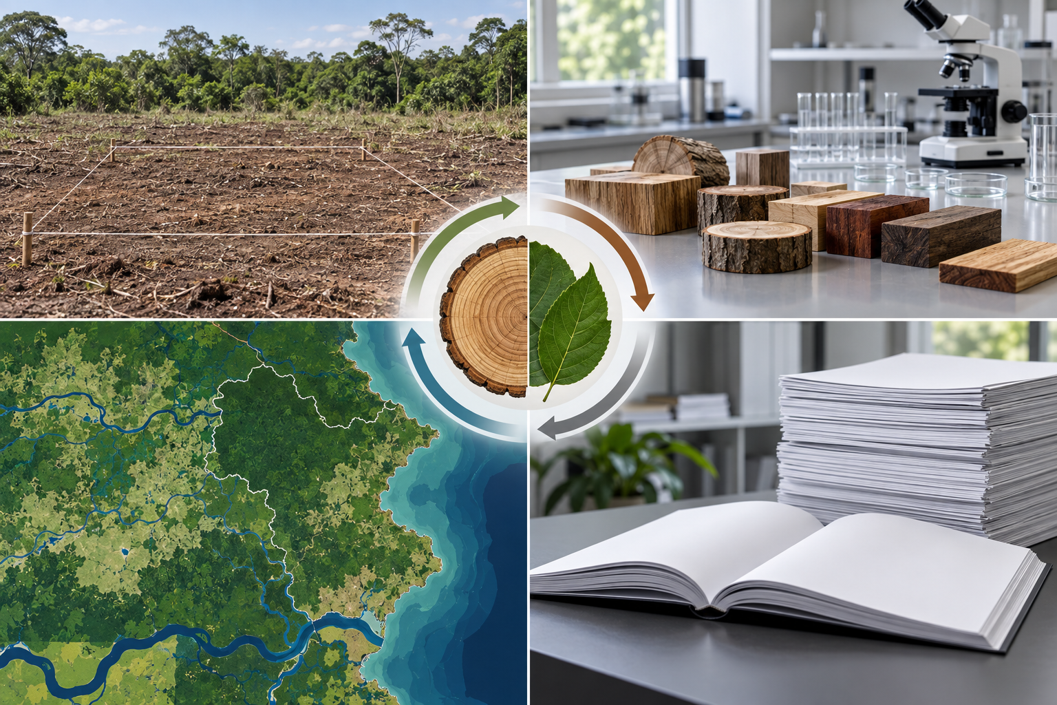 Métodos de campo laboratório e mapas para temas para TCC Engenharia Florestal